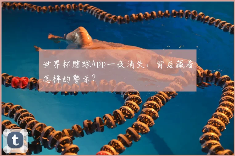 世界杯赌球App一夜消失，背后藏着怎样的警示？