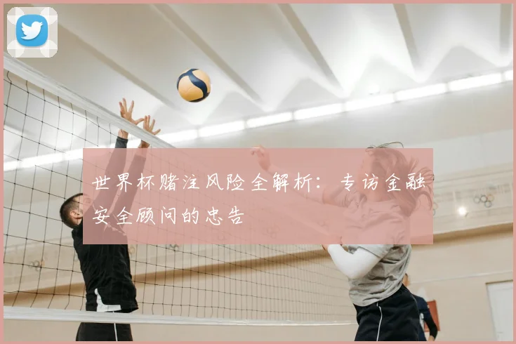 世界杯赌注风险全解析：专访金融安全顾问的忠告